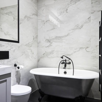 marble bathroom